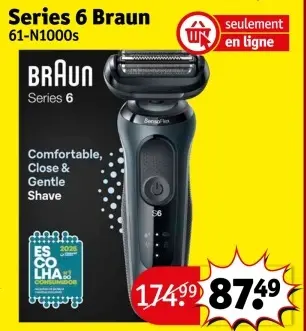 Offre: Series 6 Braun 61-N1000s
