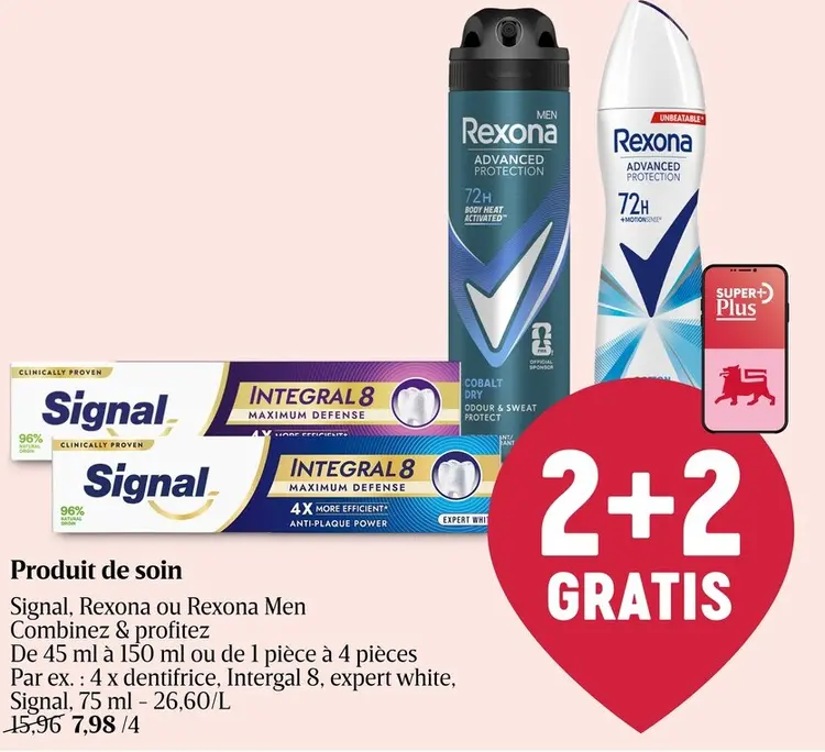 Offre: Produit de soin