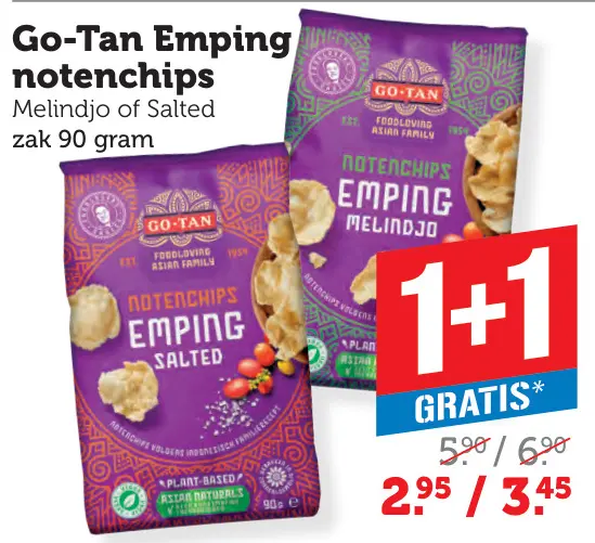 Aanbieding: Go-Tan Emping notenchips