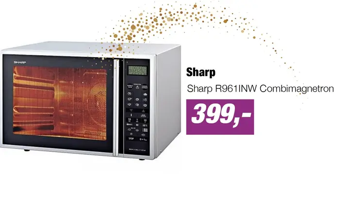 Aanbieding: Sharp R961INW Combimagnetron