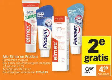 Aanbieding: Alle Elmex en Prodent