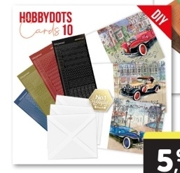 Aanbieding: Hobbydots cards 10 Cars