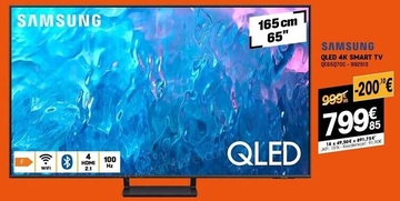 Aanbieding: SAMSUNG QLED 4K SMART TV QE65Q70C