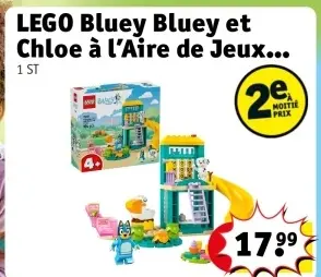 Offre: Bluey Bluey et Chloe à l'Aire de Jeux...