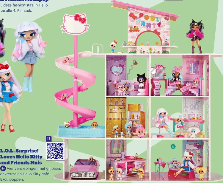 Aanbieding: Loves Hello Kitty and Friends Huis