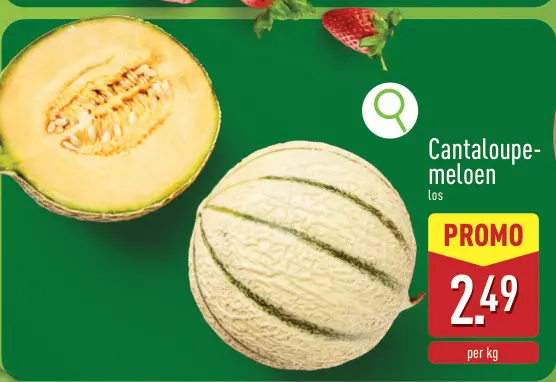 Promotie: Cantaloupe-meloen