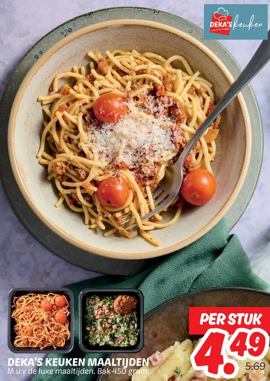 Aanbieding: Deka's keuken maaltijden