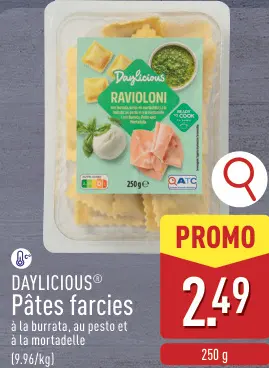 Offre: DAYLICIOUS Pâtes farcies