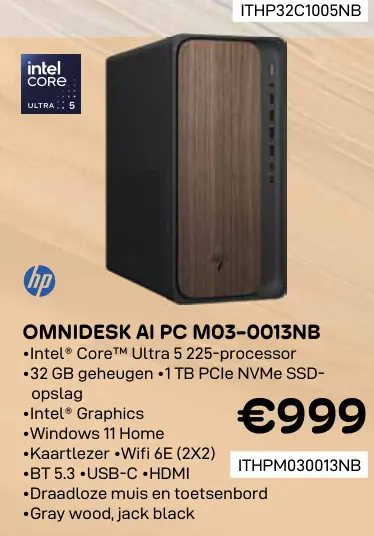 Aanbieding: Omnidesk ai pc m03-0013nb