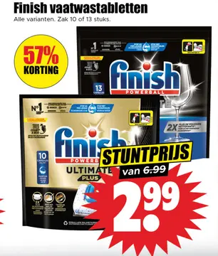 Aanbieding: Finish vaatwastabletten