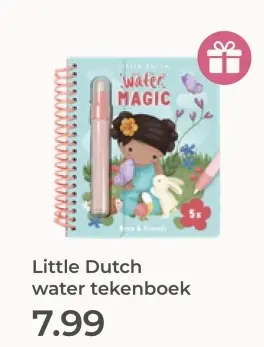 Aanbieding: Water tekenboek