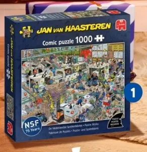 Aanbieding: Jan van Haasteren 'De Spellenfabriek'