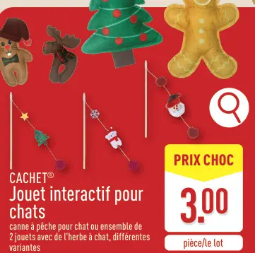 Offre: Jouet interactif pour chats