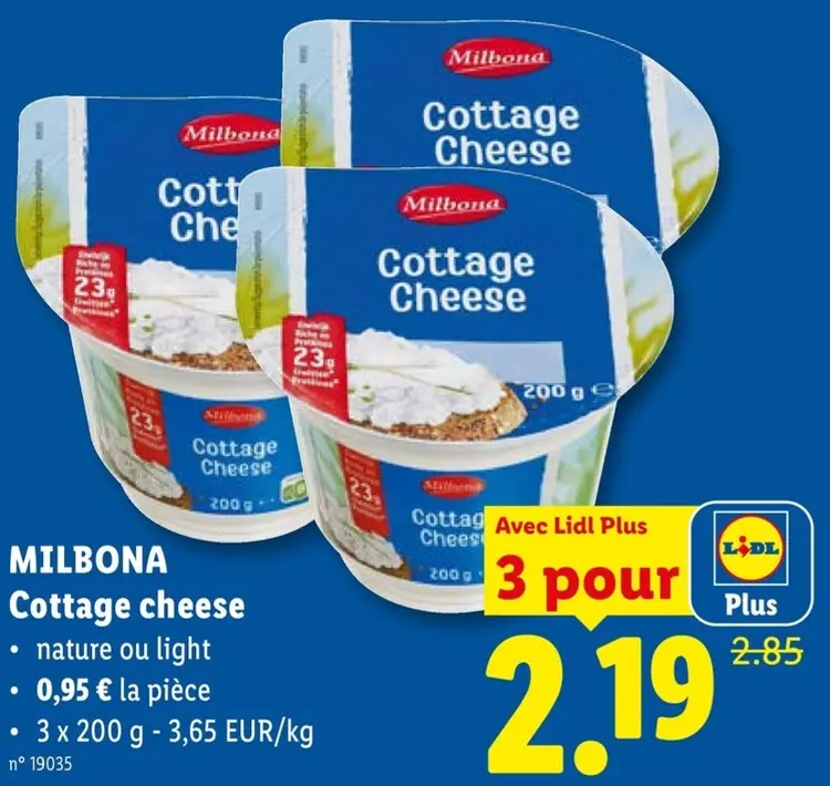 Offre: Cottage cheese