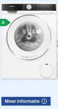 Aanbieding: Siemens wasmachine en droger