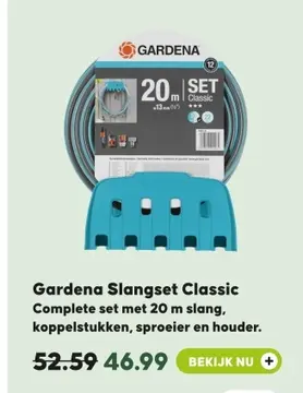 Aanbieding: Gardena Slangset Classic