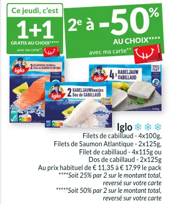 Offre: Iglo