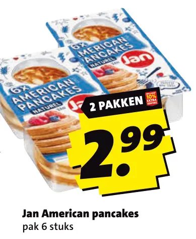 Aanbieding: American pancakes