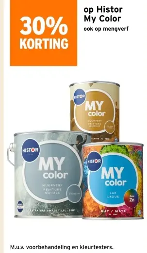 Aanbieding: Histor My Color