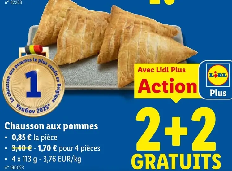Offre: Chausson aux pommes