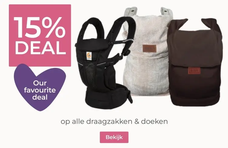 Aanbieding: Alle draagzakken & doeken