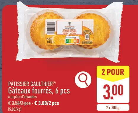 Offre: Gâteaux fourrés