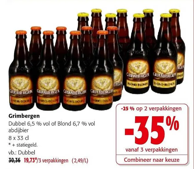 Promotie: Grimbergen
