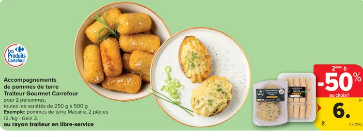 Offre: Accompagnements de pommes de terre
