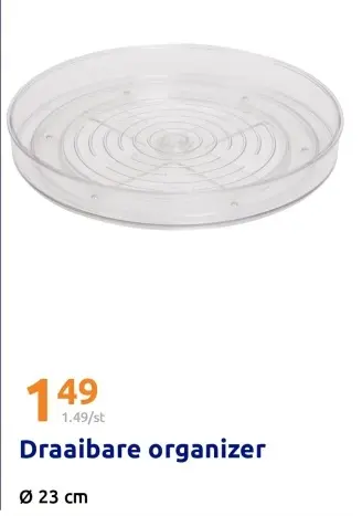 Promotie: Draaibare organizer