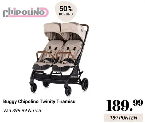 Aanbieding: Buggy Twinity Tiramisu