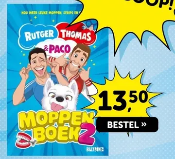 Aanbieding: Rutger thomas & paco moppen boek 2