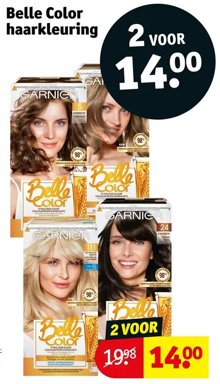 Promotie: Belle Color haarkleuring