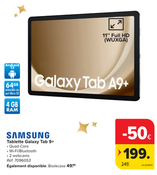 Offre: Tablette Galaxy Tab 9+