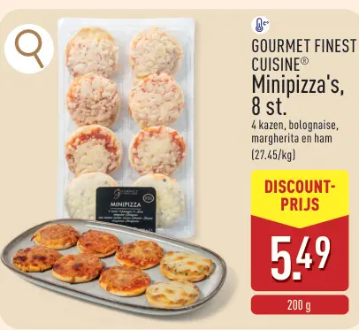 Promotie: Minipizza's
