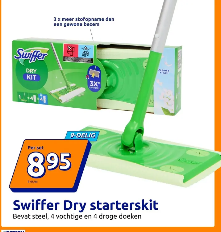 Promotie: Swiffer dry starterskit