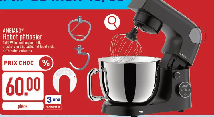 Offre: Robot pâtissier