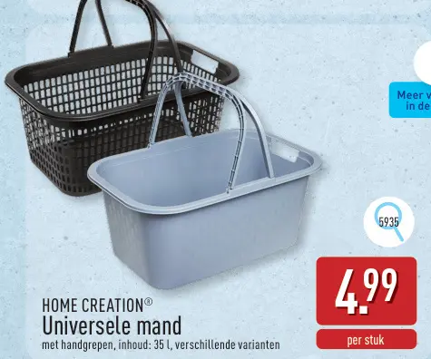 Promotie: Universele mand