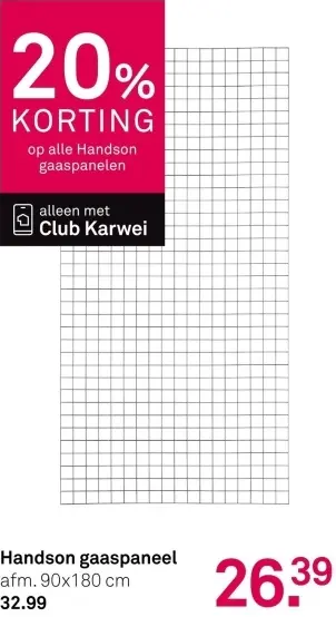 Aanbieding: Gaaspaneel