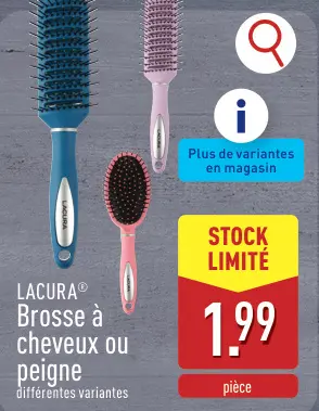 Offre: Brosse à cheveux ou peigne