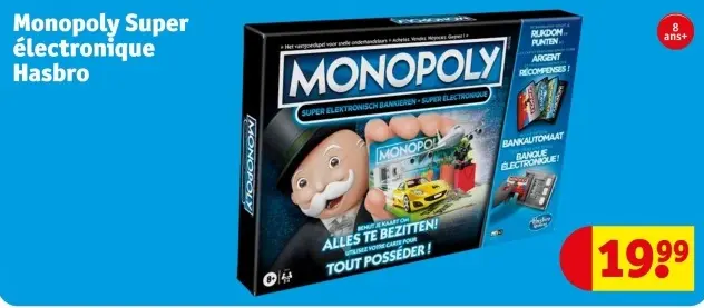 Offre: Monopoly Super électronique