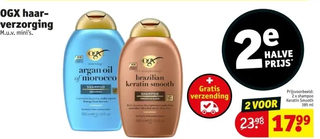 Promotie: OGX haarverzorging