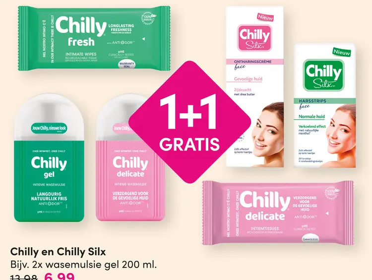 Aanbieding: Chilly en Chilly Silx