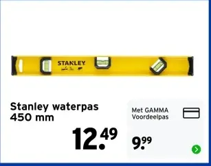Aanbieding: waterpas
