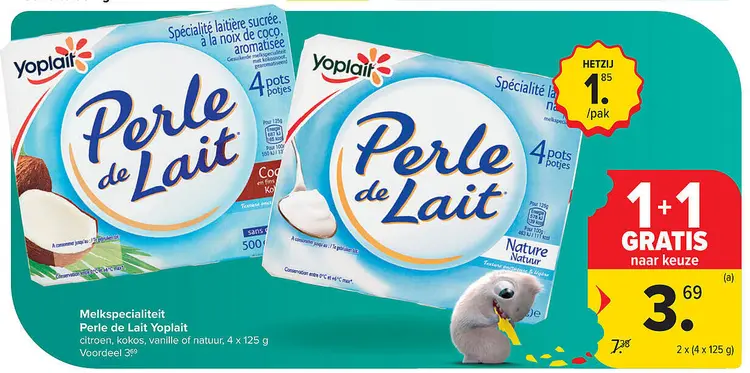 Aanbieding: Melkspecialiteit