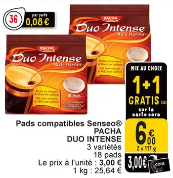 Offre: Pacha duo intense