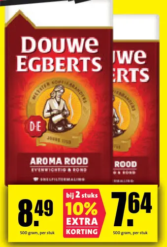 Aanbieding: Douwe Egberts Aroma Rood