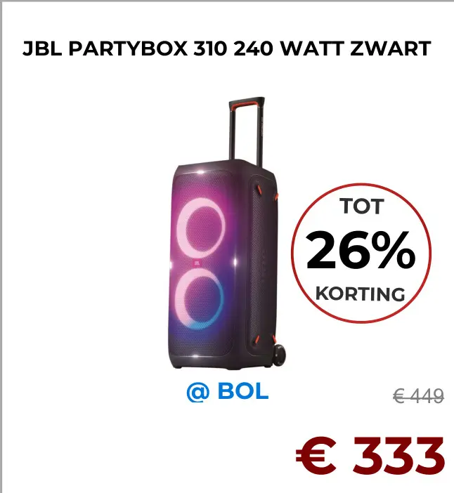 Aanbieding: Partybox 310