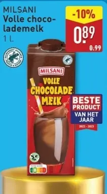 Aanbieding: Volle chocolademelk