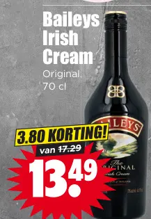 Aanbieding: Baileys Irish Cream