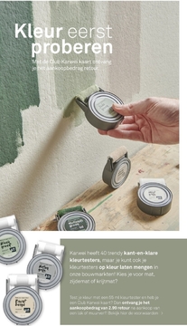 Aanbieding: Kleurtesters